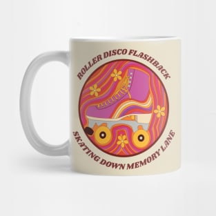 Roller Disco Flashback -Skating Down Memory Lane Mug